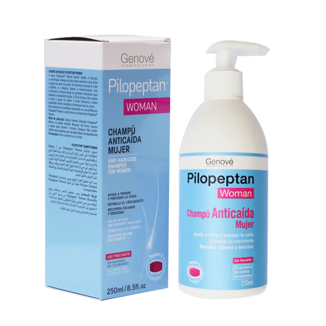 PILOPEPTAN WOMAN SHAMPOO ANTICAÍDA x 250 ML