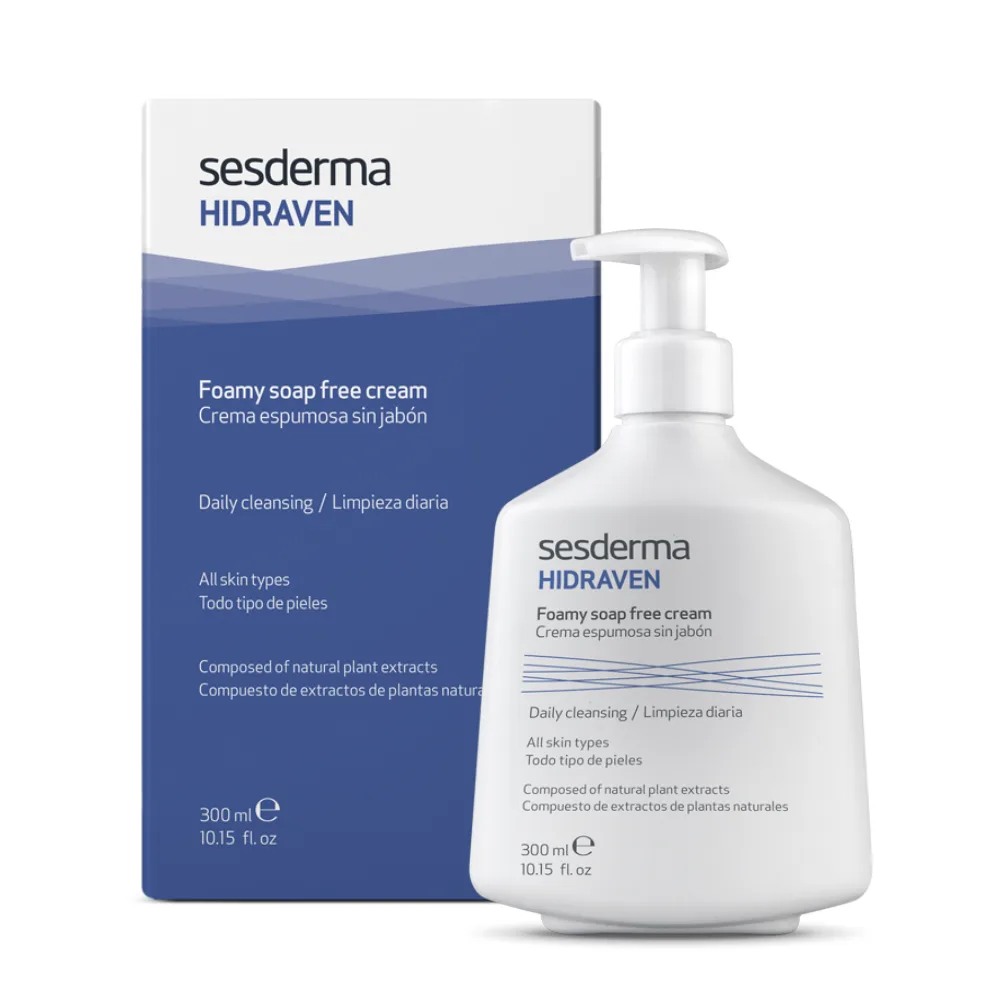 HIDRAVEN CREMA ESPUMOSA SIN JABÓN x 300 ML