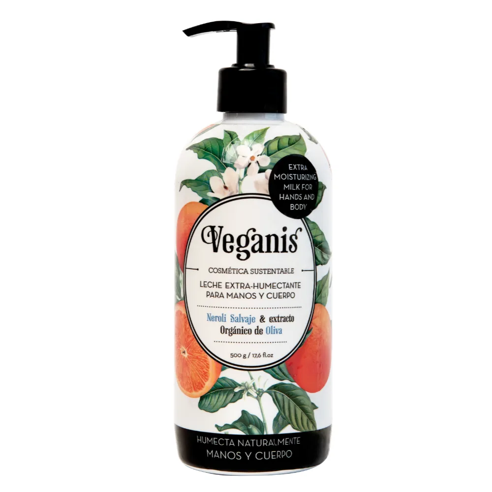 LECHE EXTRA-HUMECTANTE NEROLI SALVAJE PARA MANOS Y CUERPO 500 G
